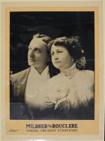 Mildred and Rouclere Black & White Portrait