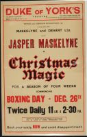Jasper Maskelyne in Christmas Magic
