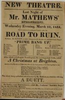 Last Night of Mr. Mathews' Engagement