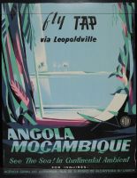 Fly TAP via Leopoldville Angola Mocambique