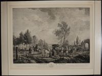 Cavaliers du manege/Delassement des troupes by Jean Moyreau 