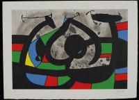 Le Lézard aux Plumes d'Or (M.815) by Joan Miro, 1971