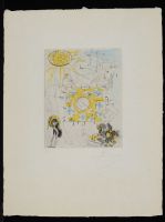 Untitled Dali Etching 