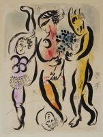 914886 Chagal Acrobats