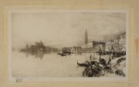Moran Engraving Scene of Venice