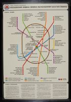 Moscow Transportation Map