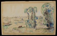 Paul Signac Watercolor 