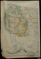 U.S.A. Map West Coast 