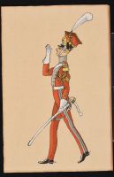 Soldier Side Stance Red