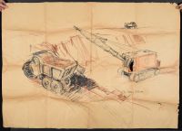 Excavator Drawing