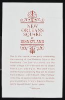 New Orleans Square Announcement