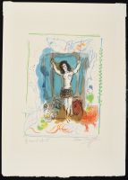 Trapeze Acrobat With Bird