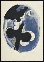 Two Birds on a Blue Background