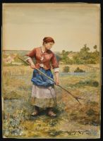 Woman in Field