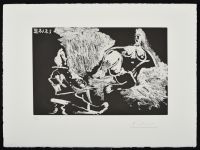 Painter with a Half-Lying