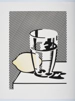 Still Life with Lemon and Glass