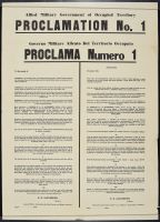Proclamation No. 1