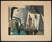 Jacqueline at the Easel