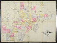 Map of the City of Alpena