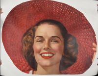 Woman in Red Hat