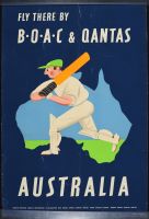 Fly There By B.O.A.C. & Qantas