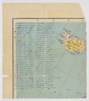 Map of Europe - 8th Air Force Personal Bombing Record