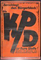 KPD Orange Election Poster