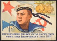 Soviet Sailor w/Medals