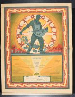 Green Man Tosses Books From Apron