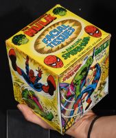 Spiderman and Hulk Facial Tissue