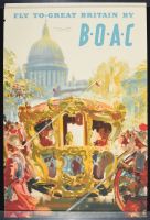 Fly to Great Britain by BOAC