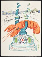 Salvador Dali Cybernetic Lobster Telephone