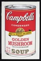 Campbell's Soup II Golden Mushroom No.62