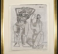 Picasso Two Women Sketch 