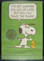 Hallmark Snoopy - Place The Blame