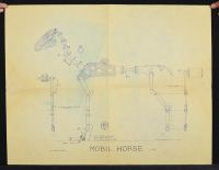 Mobil Horse Sketch