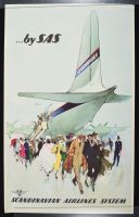 By SAS Scandinavian Airlines System_ Crowed in front of Plane