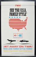 TWA See the U.S.A Family Style 