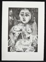 B.1394 Portrait de Jacqueline au fauteuil 