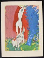Marc Chagall Femme de Cirque (Circus Woman), 1960