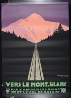 Verse Le Monte Blanc: Dusk