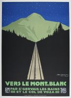 Verse Le Monte Blanc: Night