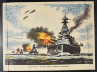 Battleships of the Royal Navy Steaming in Line Ahead