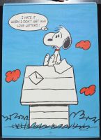 Snoopy- I Hate It When I Don't Get Any Love Letters