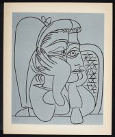 Woman Leaning on her Elbows