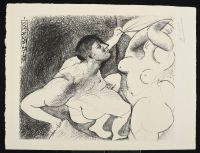 Man Unveiling a Woman