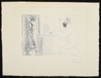 Sculptor Seated by a Window, Working from a Model