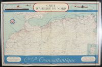 Carte D'Afrique Du Nord