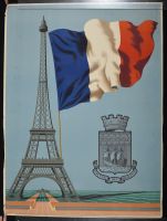 Antique Paris Eiffel Tower