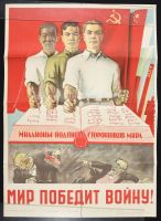 Russian men with pens